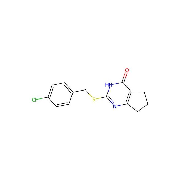 2-[(4-Chlorophenyl)methylthio]-1,5,6,7-tetrahydrocyclopenta[d]pyrimidin-4-one -  CAS No(C669290) by Aladdin Scientific