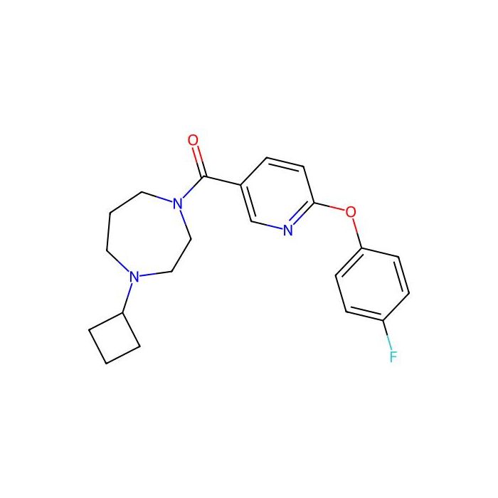 (4-Cyclobutyl-1,4-diazepan-1-yl)(6-(4-fluorophenoxy)pyridin-3-yl)methanone -  CAS No(959740-39-7) by Aladdin Scientific