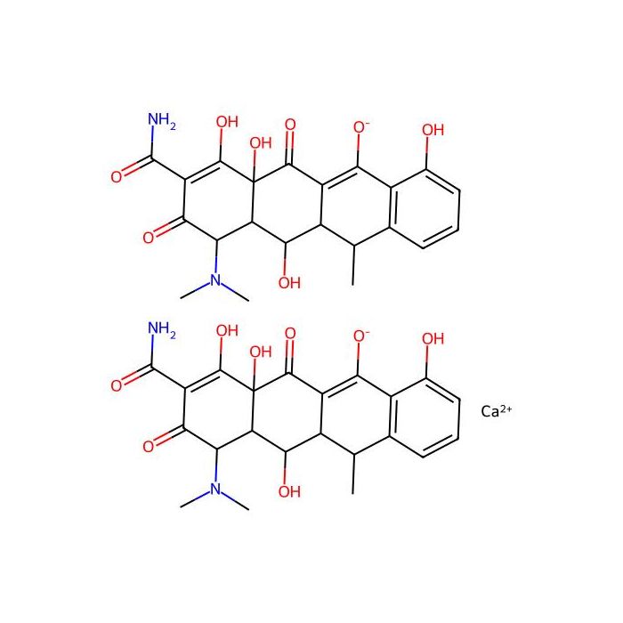 calcium;(6aR,10S,10aR,11S,11aR,12R)-8-carbamoyl-10-(dimethylamino)-4,6a,7,11-tetrahydroxy-12-methyl-6,9-dioxo-10a,11,11a,12-tetrahydro-10H-tetracen-5-olate -  CAS No(54694363) by Aladdin Scientific