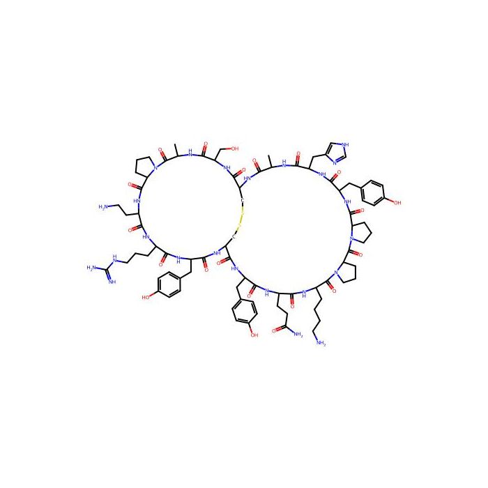cyclo[Ala-Cys(1)-Ser-Ala-D-Pro-Dab-Arg-Tyr-Cys(1)-Tyr-Gln-Lys-D-Pro-Pro-Tyr-His] -  CAS No(162677492) by Aladdin Scientific