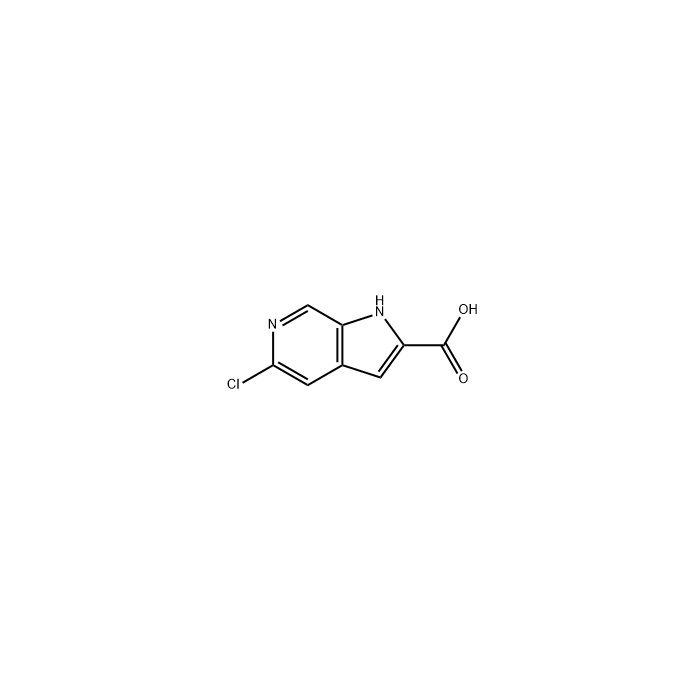 5-Chloro-1H-pyrrolo[2,3-c]pyridine-2-carboxylic acid - ≥97% CAS No(800401-68-7) by Aladdin Scientific