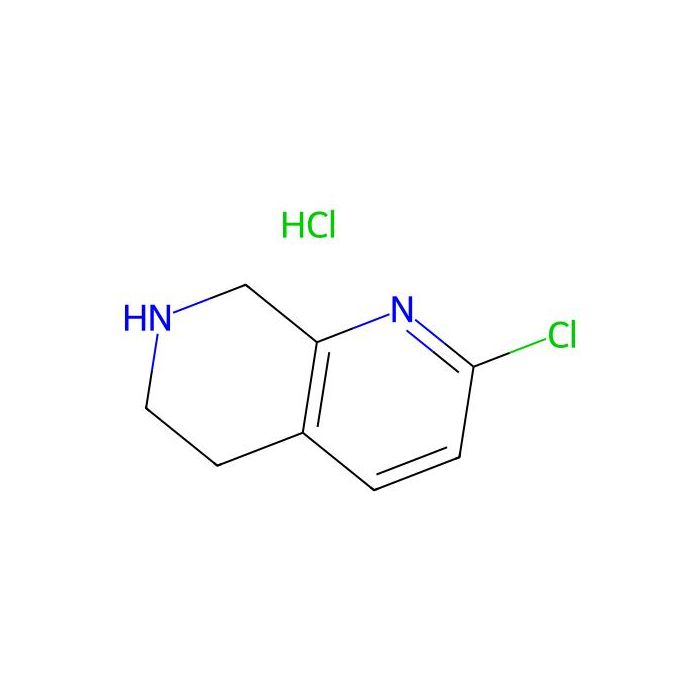 2-chloro-5,6,7,8-tetrahydro-1,7-naphthyridine;hydrochloride - ≥97% CAS No(1401034-59-0) by Aladdin Scientific