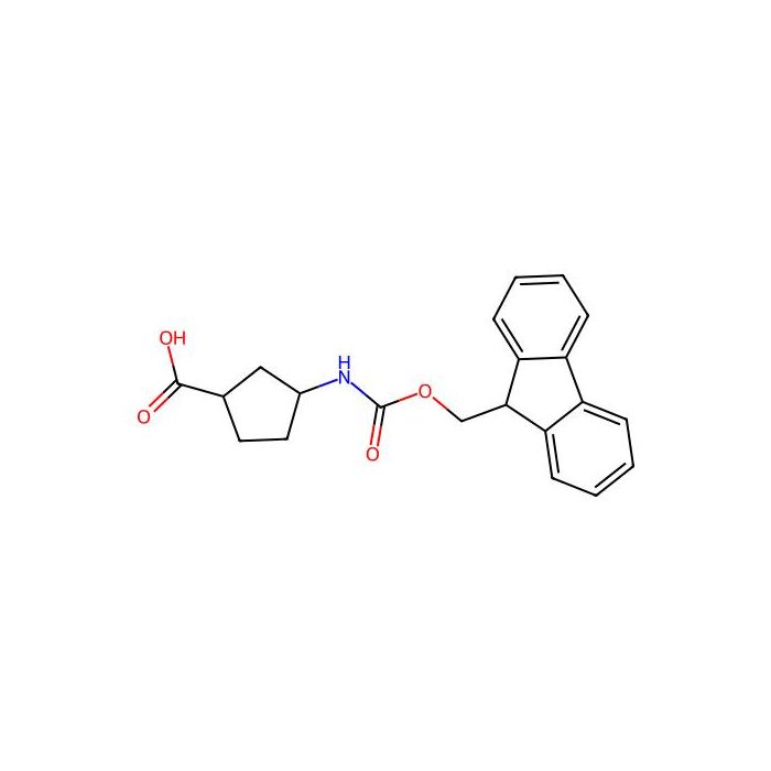 3-(9H-fluoren-9-ylmethoxycarbonylamino)cyclopentanecarboxylic acid - ≥97% CAS No(929976-34-1) by Aladdin Scientific