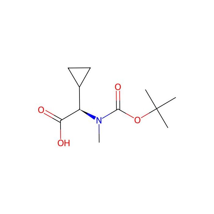 (2R)-2-[tert-butoxycarbonyl(methyl)amino]-2-cyclopropyl-acetic acid - ≥97% CAS No(2891581-72-7) by Aladdin Scientific