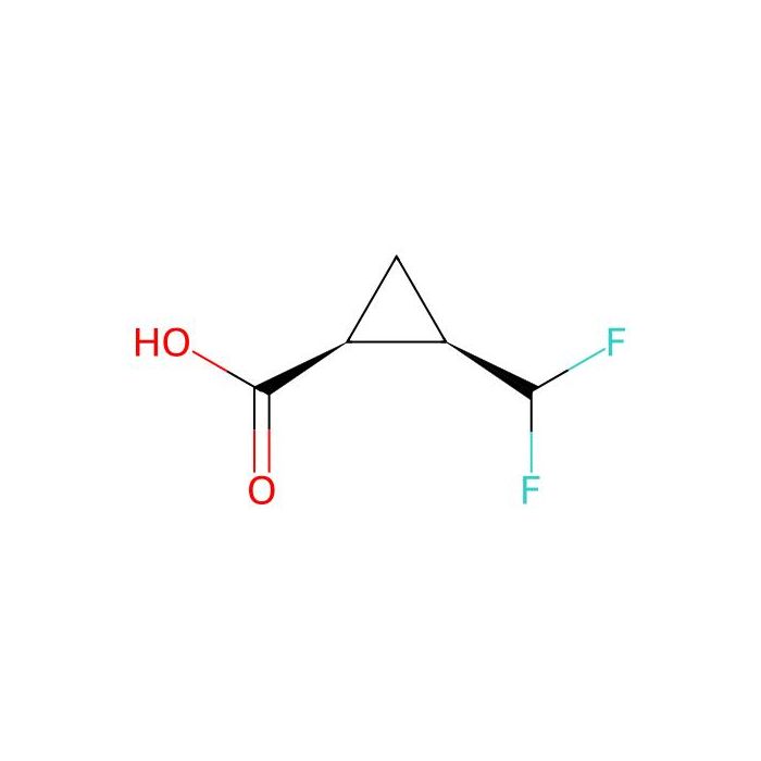 (1S,2R)-2-(difluoromethyl)cyclopropanecarboxylic acid - ≥97% CAS No(2306247-44-7) by Aladdin Scientific