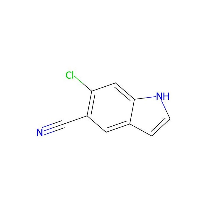 6-chloro-1H-indole-5-carbonitrile - ≥97% CAS No(1423120-66-4) by Aladdin Scientific