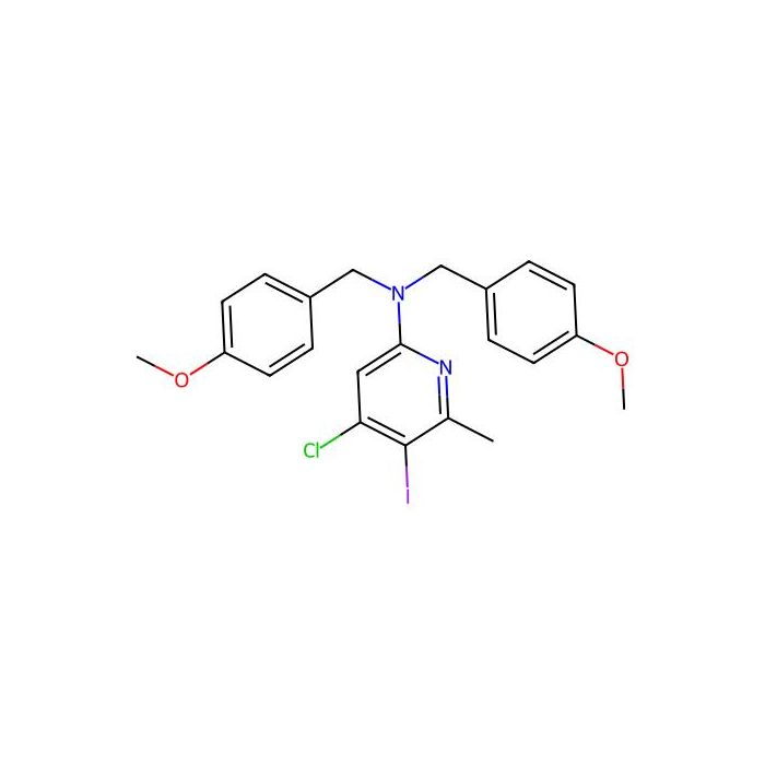 4-chloro-5-iodo-N,N-bis[(4-methoxyphenyl)methyl]-6-methyl-pyridin-2-amine - ≥97% CAS No(2763159-74-4) by Aladdin Scientific