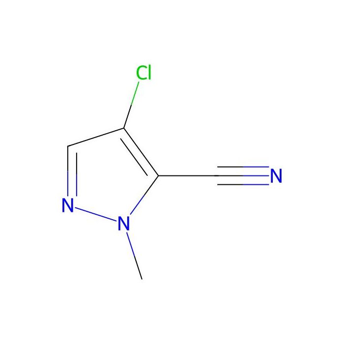 4-chloro-2-methyl-pyrazole-3-carbonitrile - ≥97% CAS No(1172024-69-9) by Aladdin Scientific