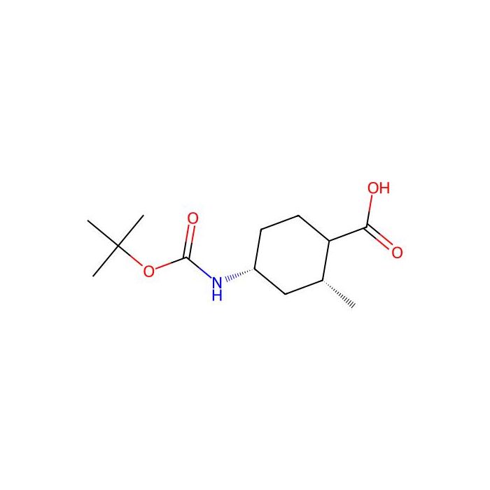cis-4-(tert-butoxycarbonylamino)-2-methyl-cyclohexanecarboxylic acid - ≥97% CAS No(2940933-90-2) by Aladdin Scientific