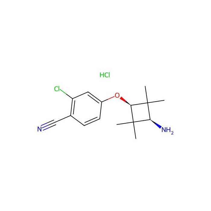 cis-4-(3-amino-2,2,4,4-tetramethyl-cyclobutoxy)-2-chloro-benzonitrile;hydrochloride - ≥97% CAS No(2891581-06-7) by Aladdin Scientific