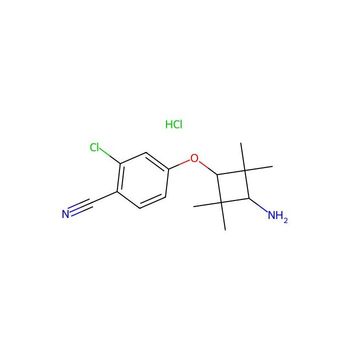 4-(3-amino-2,2,4,4-tetramethyl-cyclobutoxy)-2-chloro-benzonitrile;hydrochloride - ≥97% CAS No(2891598-69-7) by Aladdin Scientific