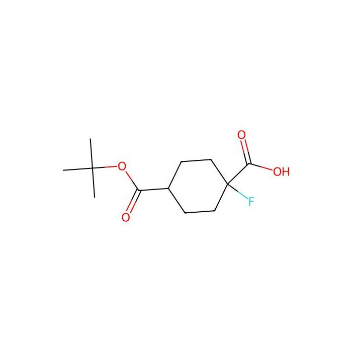 cis-4-tert-butoxycarbonyl-1-fluoro-cyclohexanecarboxylic acid - ≥97% CAS No(1801203-30-4) by Aladdin Scientific