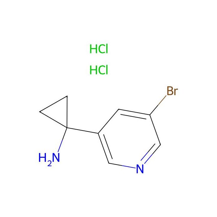 1-(5-bromo-3-pyridyl)cyclopropanamine;dihydrochloride - ≥97% CAS No(2940955-60-0) by Aladdin Scientific