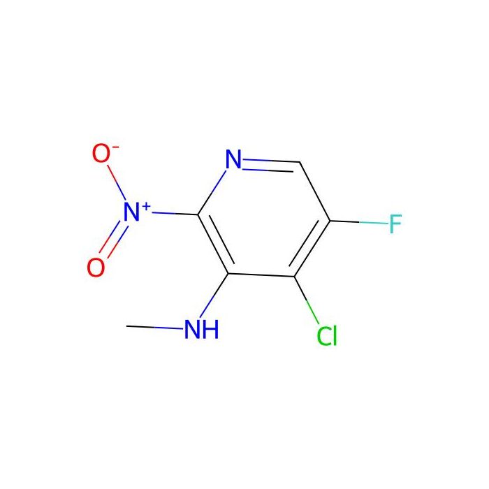 4-chloro-5-fluoro-N-methyl-2-nitro-pyridin-3-amine - ≥97% CAS No(2738980-90-8) by Aladdin Scientific