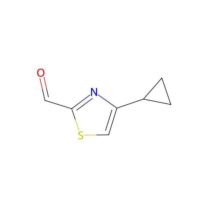 4-cyclopropyl-1,3-thiazole-2-carbaldehyde - ≥97% CAS No(211942-97-1) by Aladdin Scientific