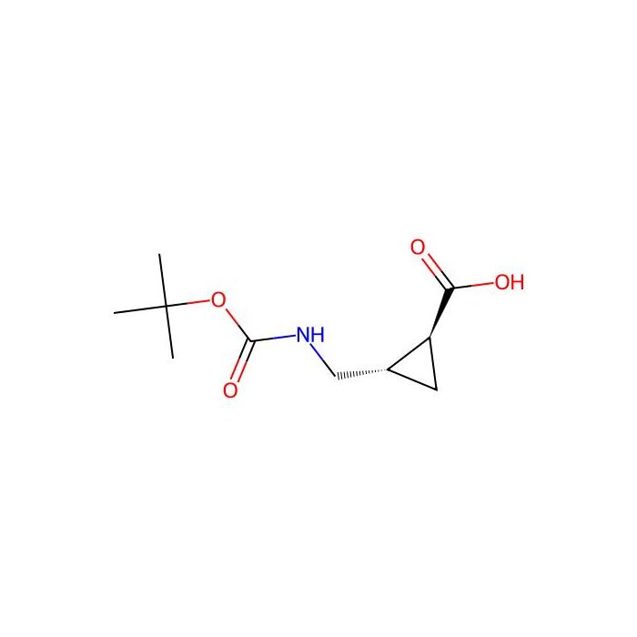 (1S,2S)-2-[(tert-butoxycarbonylamino)methyl]cyclopropanecarboxylic acid - ≥97% CAS No(253779-06-5) by Aladdin Scientific