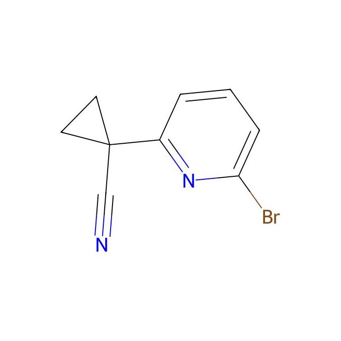 1-(6-bromo-2-pyridyl)cyclopropanecarbonitrile - ≥97% CAS No(1093879-77-6) by Aladdin Scientific