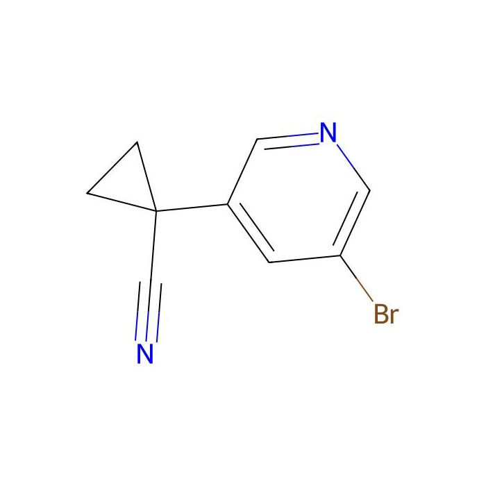 1-(5-bromo-3-pyridyl)cyclopropanecarbonitrile - ≥97% CAS No(1272357-22-8) by Aladdin Scientific