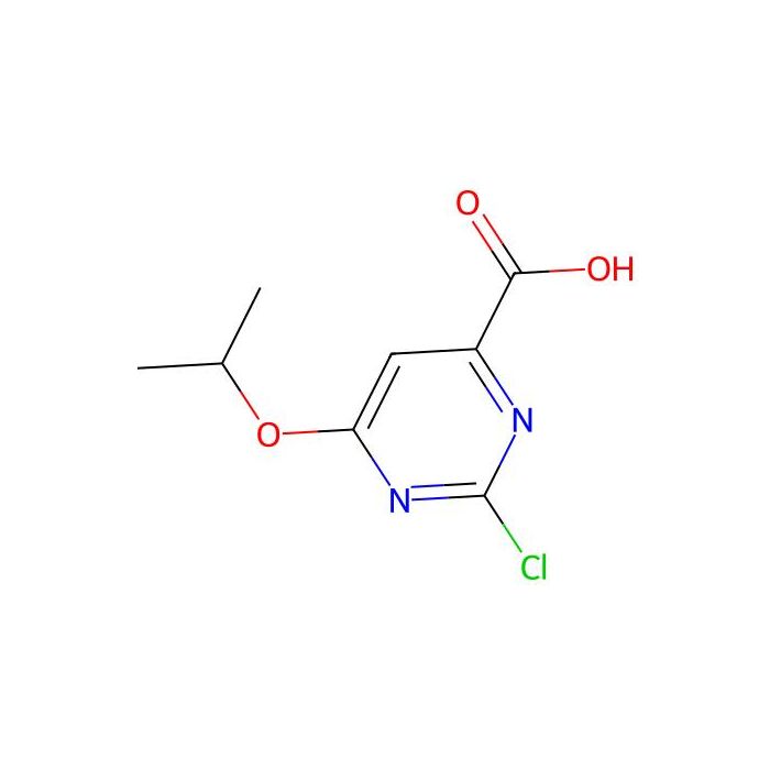 2-chloro-6-isopropoxy-pyrimidine-4-carboxylic acid - ≥97% CAS No(1860829-05-5) by Aladdin Scientific