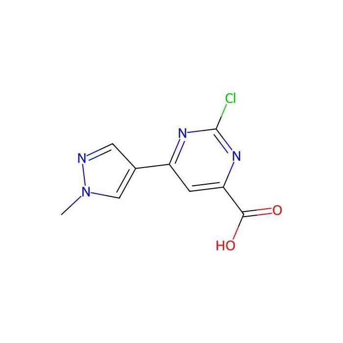 2-chloro-6-(1-methylpyrazol-4-yl)pyrimidine-4-carboxylic acid - ≥97% CAS No(2839856-36-7) by Aladdin Scientific