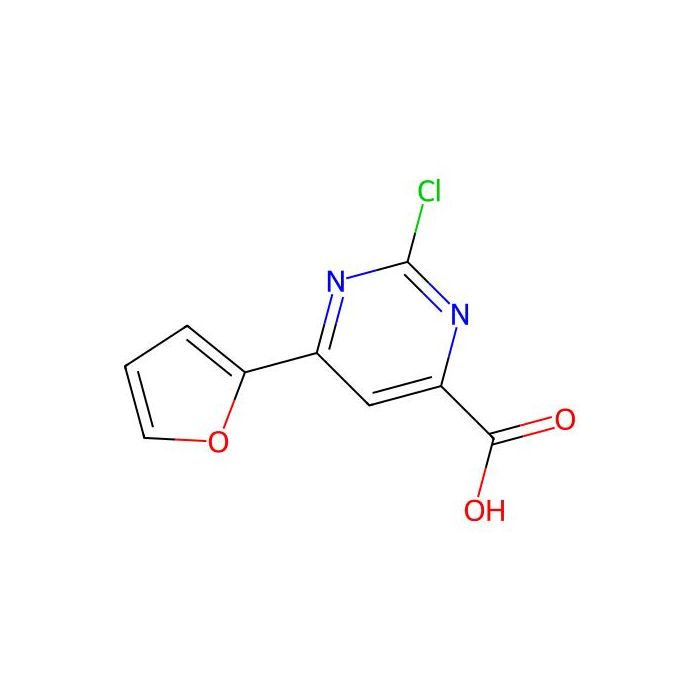 2-chloro-6-(2-furyl)pyrimidine-4-carboxylic acid - ≥97% CAS No(1181607-35-1) by Aladdin Scientific