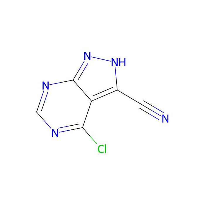 4-chloro-1H-pyrazolo[3,4-d]pyrimidine-3-carbonitrile - ≥97% CAS No(1004991-91-6) by Aladdin Scientific