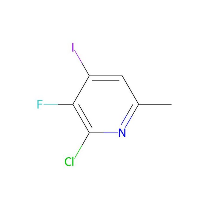 2-chloro-3-fluoro-4-iodo-6-methyl-pyridine - ≥97% CAS No(2891598-93-7) by Aladdin Scientific