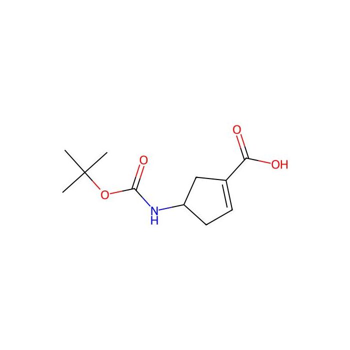 4-(tert-butoxycarbonylamino)cyclopentene-1-carboxylic acid - ≥97% CAS No(1358799-04-8) by Aladdin Scientific