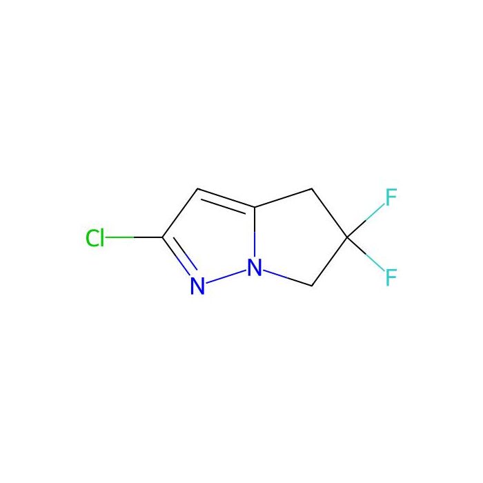 2-chloro-5,5-difluoro-4,6-dihydropyrrolo[1,2-b]pyrazole - ≥97% CAS No(2711689-95-9) by Aladdin Scientific