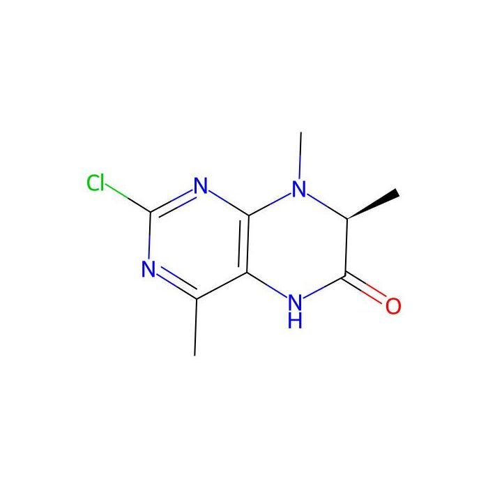 (7S)-2-chloro-4,7,8-trimethyl-5,7-dihydropteridin-6-one - ≥97% CAS No(2379583-81-8) by Aladdin Scientific
