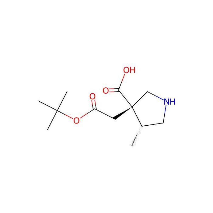 cis-3-[2-(tert-butoxy)-2-oxoethyl]-4-methylpyrrolidine-3-carboxylic acid - ≥97% CAS No(1427058-29-4) by Aladdin Scientific