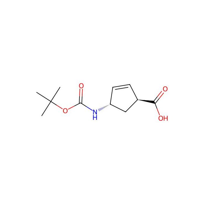 (1S,4S)-4-{[(tert-butoxy)carbonyl]amino}cyclopent-2-ene-1-carboxylic acid - ≥97% CAS No(1329035-82-6) by Aladdin Scientific