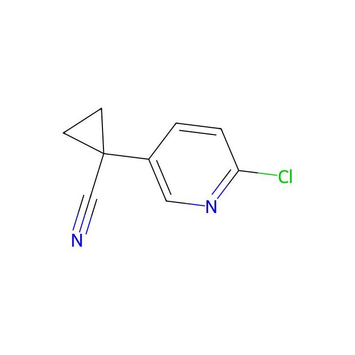 1-(6-chloro-3-pyridyl)cyclopropanecarbonitrile - ≥97% CAS No(854267-89-3) by Aladdin Scientific