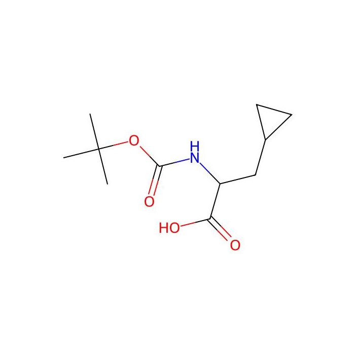 2-{[(tert-butoxy)carbonyl]amino}-3-cyclopropylpropanoic acid - ≥97% CAS No(888323-62-4) by Aladdin Scientific