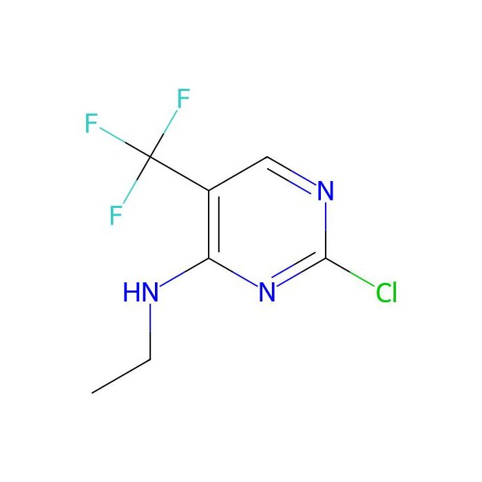 2-chloro-N-ethyl-5-(trifluoromethyl)pyrimidin-4-amine - ≥97% CAS No(1374829-47-6) by Aladdin Scientific