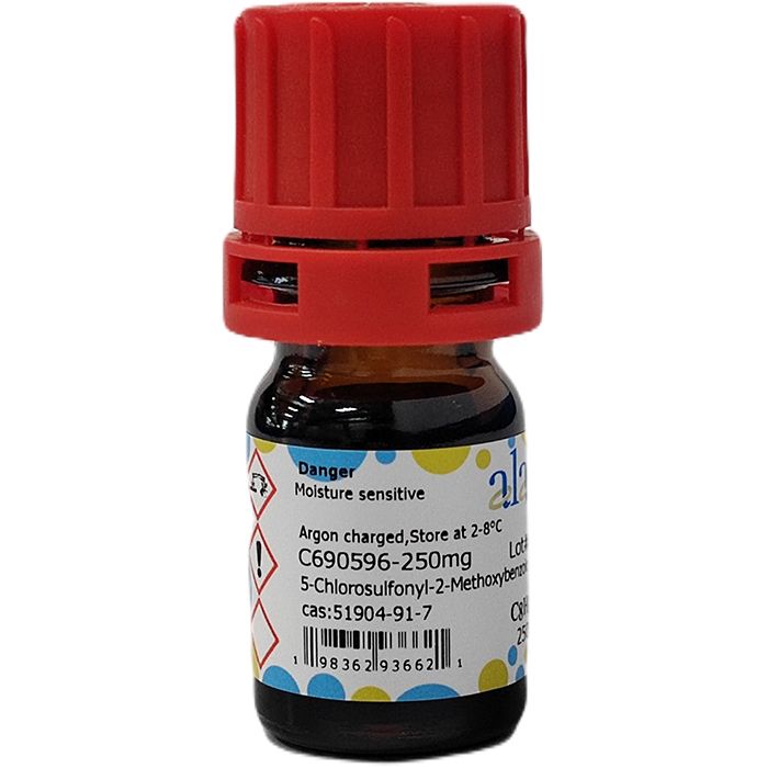 5-Chlorosulfonyl-2-Methoxybenzoic Acid - ≥98% CAS No(51904-91-7) by Aladdin Scientific