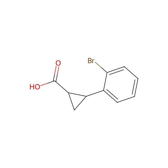 2-(2-Bromophenyl)cyclopropanecarboxylic acid - ≥95% CAS No(767359-25-1) by Aladdin Scientific