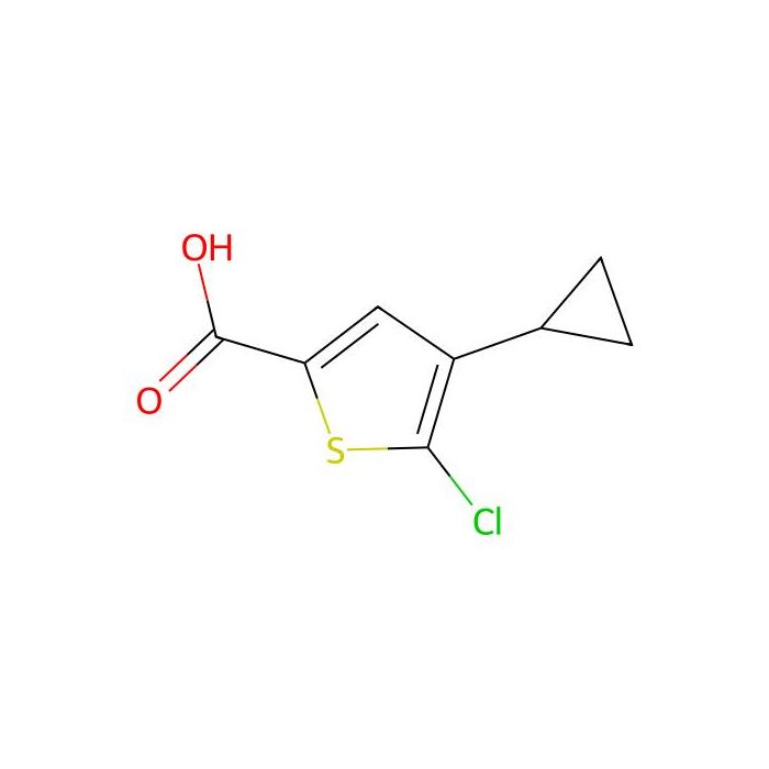 5-Chloro-4-cyclopropylthiophene-2-carboxylic acid - ≥95% CAS No(1252900-85-8) by Aladdin Scientific