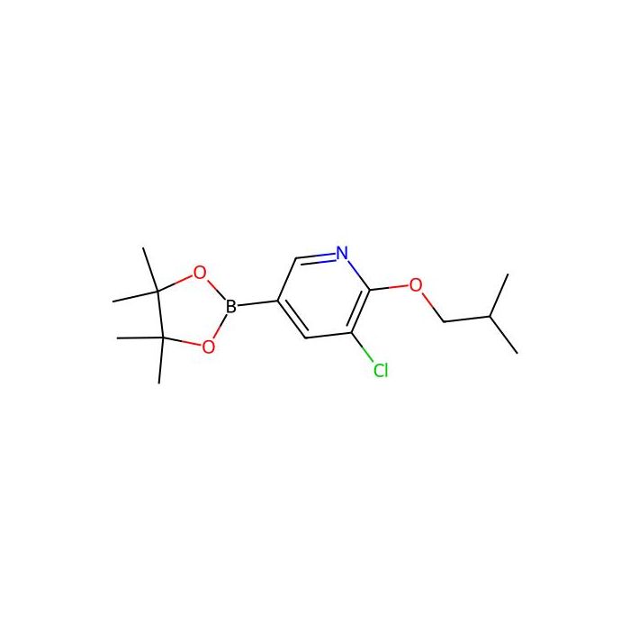 3-Chloro-2-isobutoxy-5-(4，4，5，5-tetramethyl-1，3，2-dioxaborolan-2-yl)pyridine - ≥97% CAS No(1387634-81-2) by Aladdin Scientific