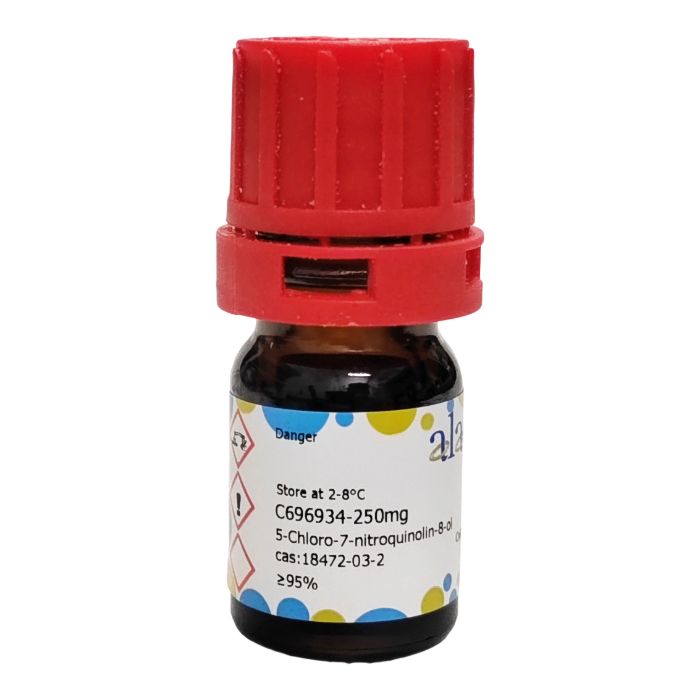 5-Chloro-7-nitroquinolin-8-ol - ≥95% CAS No(18472-03-2) by Aladdin Scientific