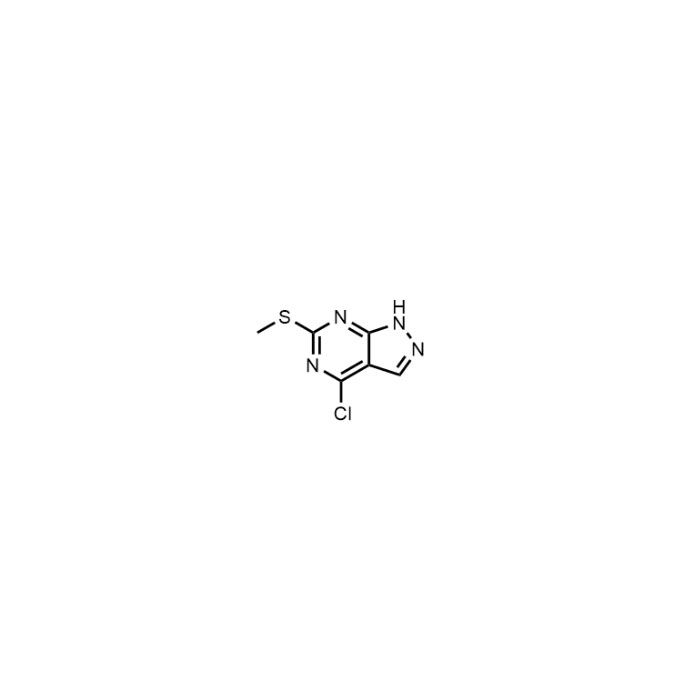 4-Chloro-6-(methylthio)-1H-pyrazolo[3,4-d]pyrimidine - ≥97% CAS No(85426-79-5) C697446 by Aladdin Scientific