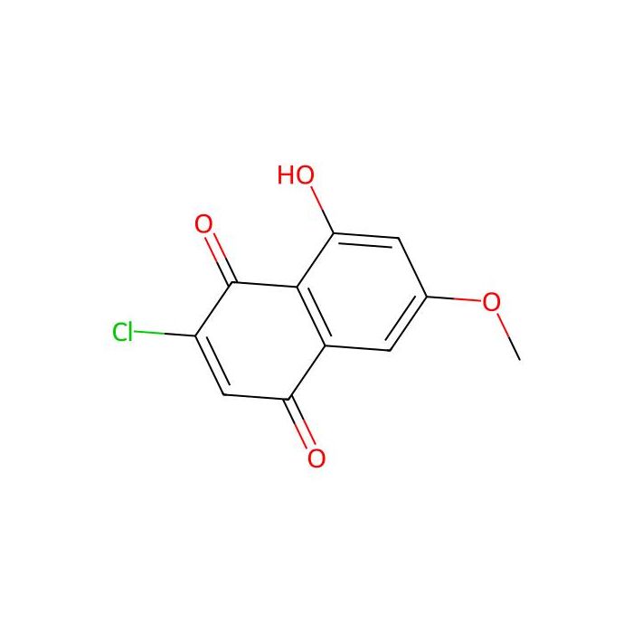 2-Chloro-8-hydroxy-6-methoxynaphthalene-1，4-dione - ≥95% CAS No(65120-69-6) by Aladdin Scientific