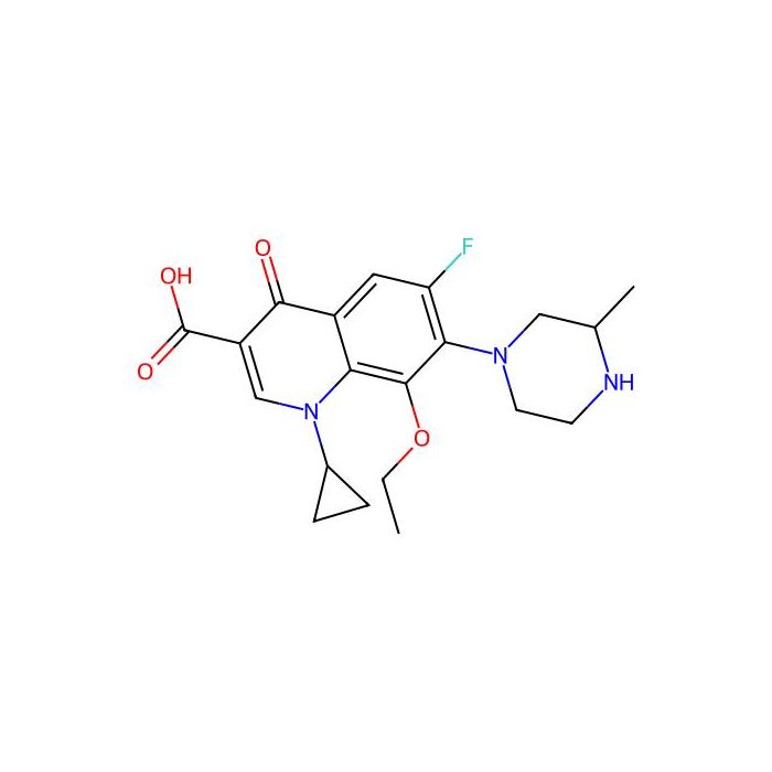 1-Cyclopropyl-8-ethoxy-6-fluoro-7-(3-methylpiperazin-1-yl)-4-oxo-1，4-dihydroquinoline-3-carboxylic acid - ≥97% CAS No(182868-72-0) by Aladdin Scientific