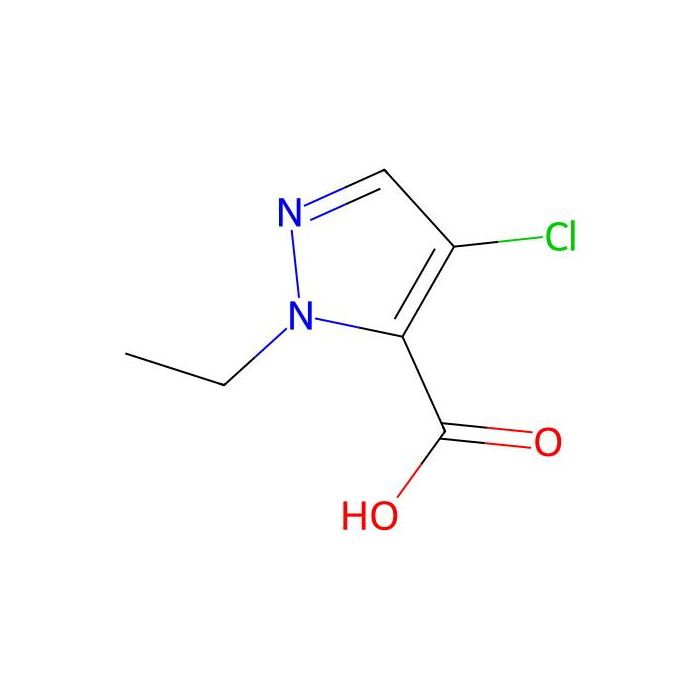 4-CHLORO-1-ETHYL-1H-PYRAZOLE-5-CARBOXYLIC ACID - ≥95% CAS No(400756-39-0) by Aladdin Scientific