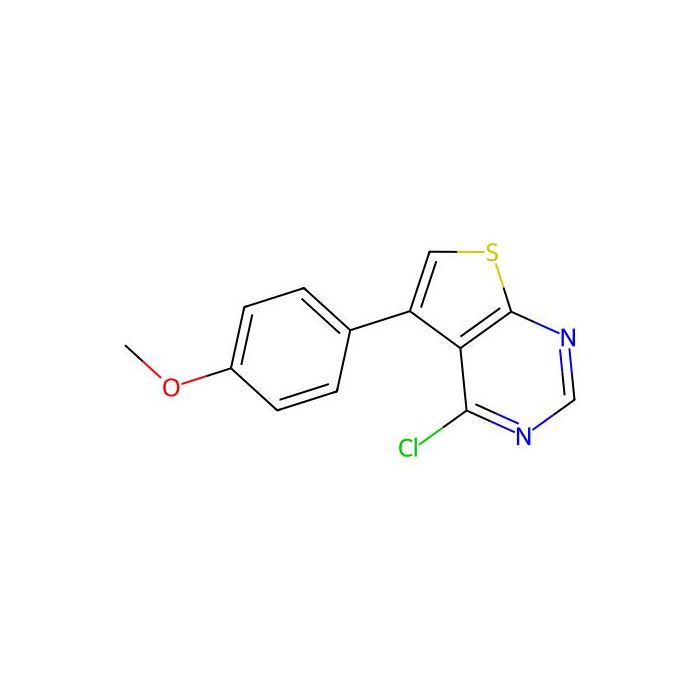 4-CHLORO-5-(4-METHOXYPHENYL)THIENO[2，3-D]PYRIMIDINE - ≥96% CAS No(312584-53-5) by Aladdin Scientific