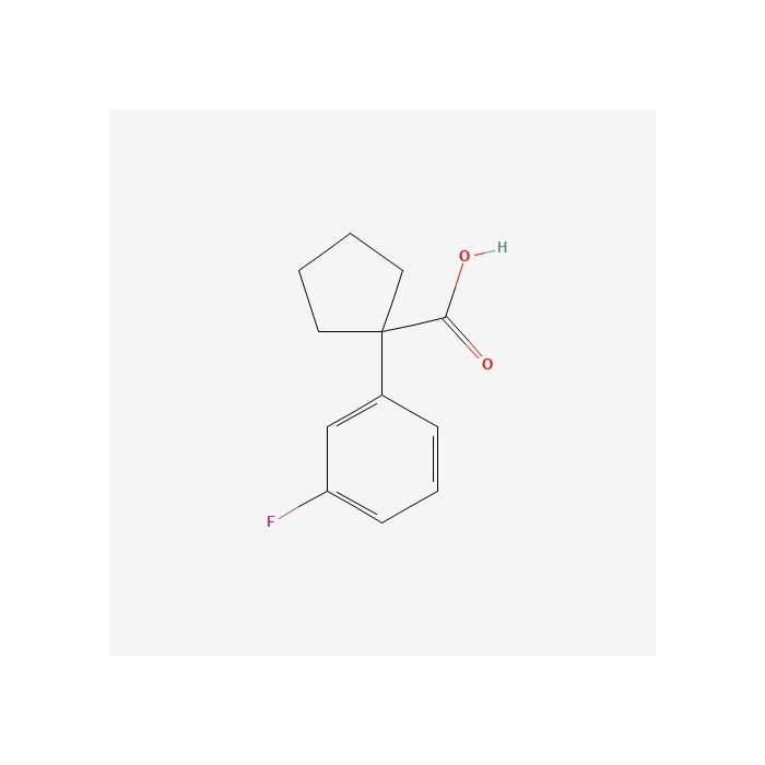 1-(3-Fluorophenyl)cyclopentanecarboxylic acid - ≥95% CAS No(214262-97-2) by Aladdin Scientific
