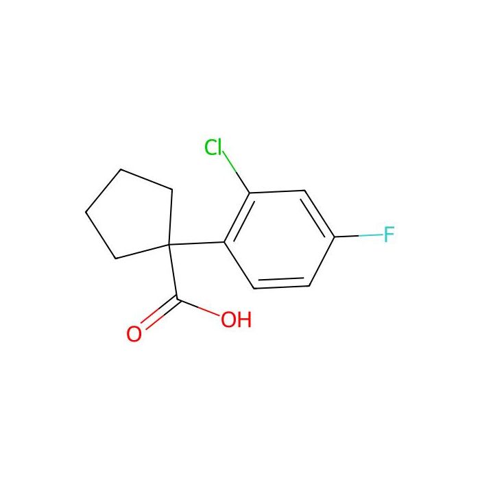 1-(2-Chloro-4-Fluorophenyl)Cyclopentanecarboxylic Acid - ≥97% CAS No(214263-01-1) by Aladdin Scientific