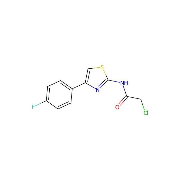2-Chloro-N-(4-(4-fluorophenyl)thiazol-2-yl)acetamide - ≥95% CAS No(83558-09-2) by Aladdin Scientific