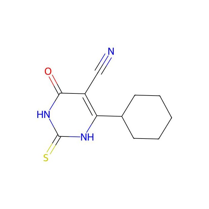 6-Cyclohexyl-4-oxo-2-thioxo-1，2，3，4-tetrahydropyrimidine-5-carbonitrile - ≥97% CAS No(290313-19-8) by Aladdin Scientific