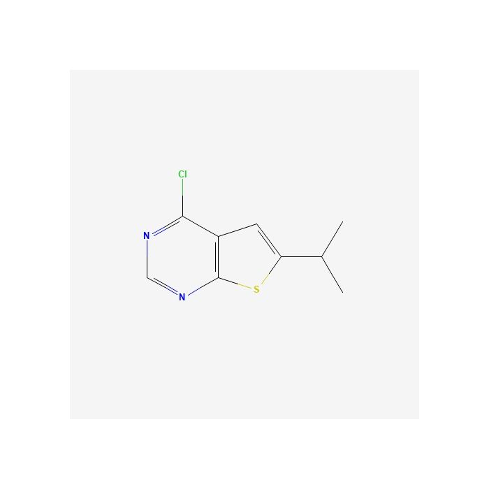 4-Chloro-6-isopropylthieno[2,3-d]pyrimidine - ≥95% CAS No(439692-52-1) by Aladdin Scientific
